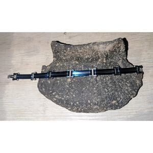 Invicta Elements 5987 Wrist Bracelet MENS Watch Band Blue Stainless Steel Biker